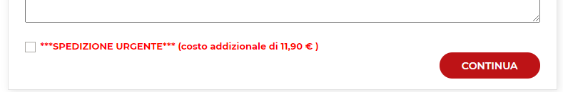 spedizione urgente di una spada laser